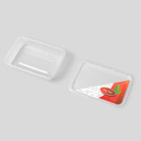 Food Packing Container Label - Triangle