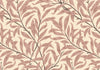 Long Stemmed Brown Leaves Pattern Cream BG Seamless (WA - 496266)