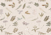 Plants and Leaves Pattern Cream BG Seamless (WA - 1213652)