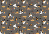 Abstract Jelly Fish Pattern Gray BG Seamless (WA-KAT0076)