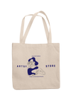 Canvas Tote with Spot Graphics Art