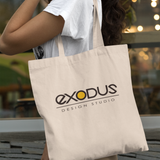 Canvas Tote with Spot Graphics