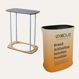 Tension Fabric Rectangle Counter