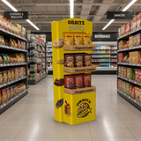 Orbitz Cookies 3 Tier Promotional Display