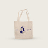 Canvas Tote with Spot Graphics