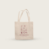 Canvas Tote with Spot Graphics