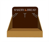 IVORY TRI-HOOK COUNTER DISPLAY