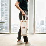 HATCHER Slim Carrier Bag (with Leather Accent)