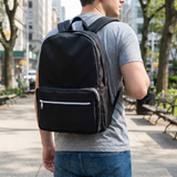 Black Nylon Backpack
