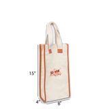 HATCHER Slim Carrier Bag (with Leather Accent)
