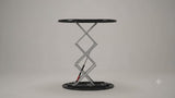 Hydraulic Pop Up Counter Tension Fabric Oval