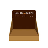 IVORY TRI-HOOK COUNTER DISPLAY