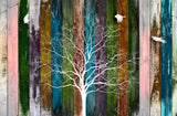 Naked Tree in Multi-Colored Wood (WA)