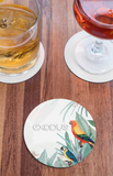 ALPHA Round Cup Coasters - Fully Customizable Printing