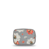 GARLAND Rectangular Cosmetic Case Leather with PVC Clear