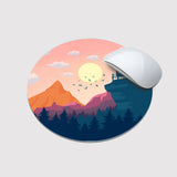 ALPHA Mouse Pad - Round Shape