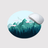 ALPHA Mouse Pad - Round Shape