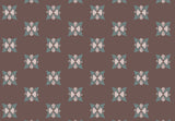 Abstract Star Like Pattern Brown  BG Seamless (WA - GTF0661)