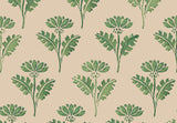 Green Plant Pattern Cream BG Seamless (WA - 2421384)
