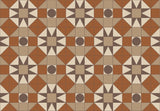 Ethnic Theme Pattern Khaki/Brown BG Seamless (WA-GTF0655)